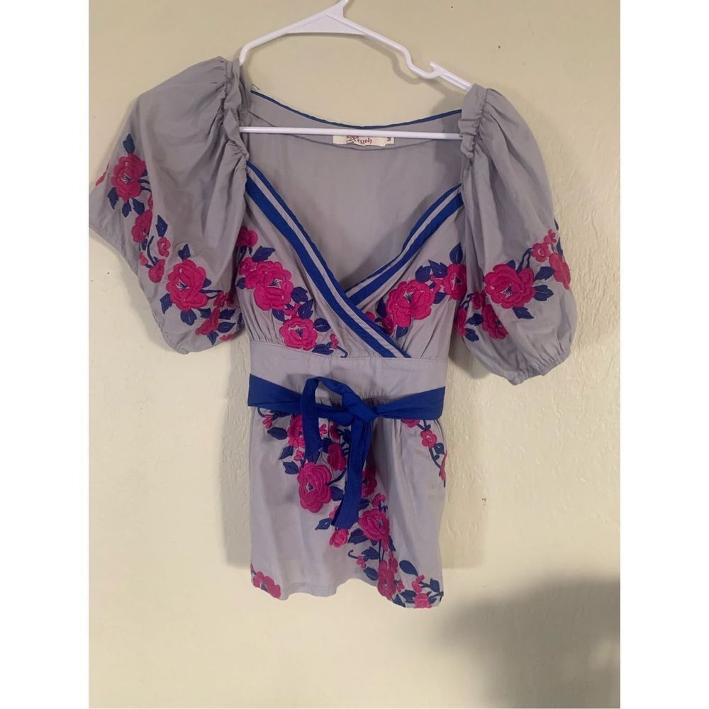 Embroidered top 